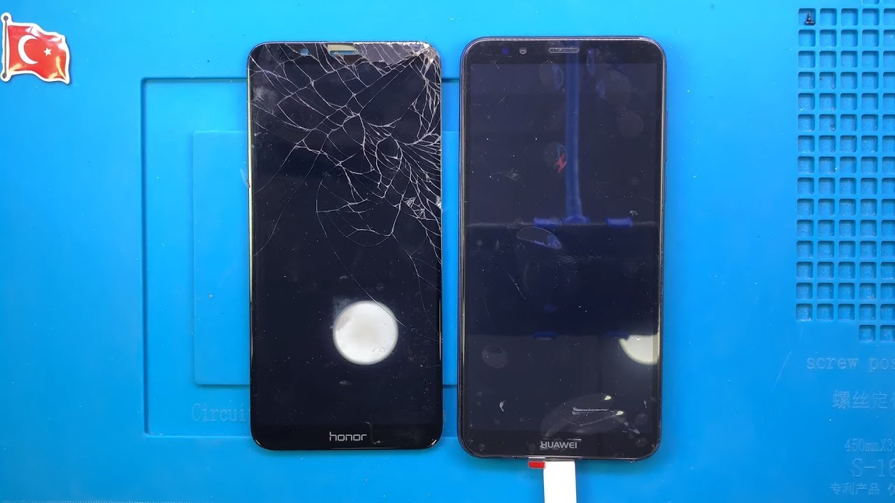 Замена экрана Honor 7c