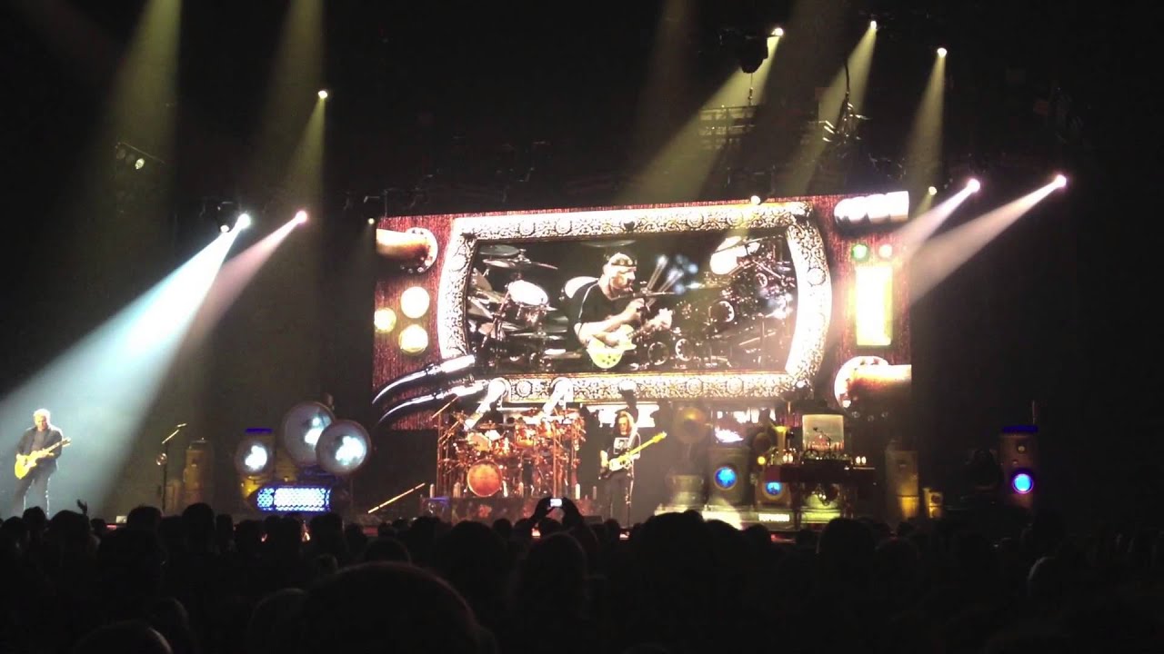 Rush Concert Featuring Neil Peart Drum Solos - HP Pavilion San Jose California - 11-15-2012