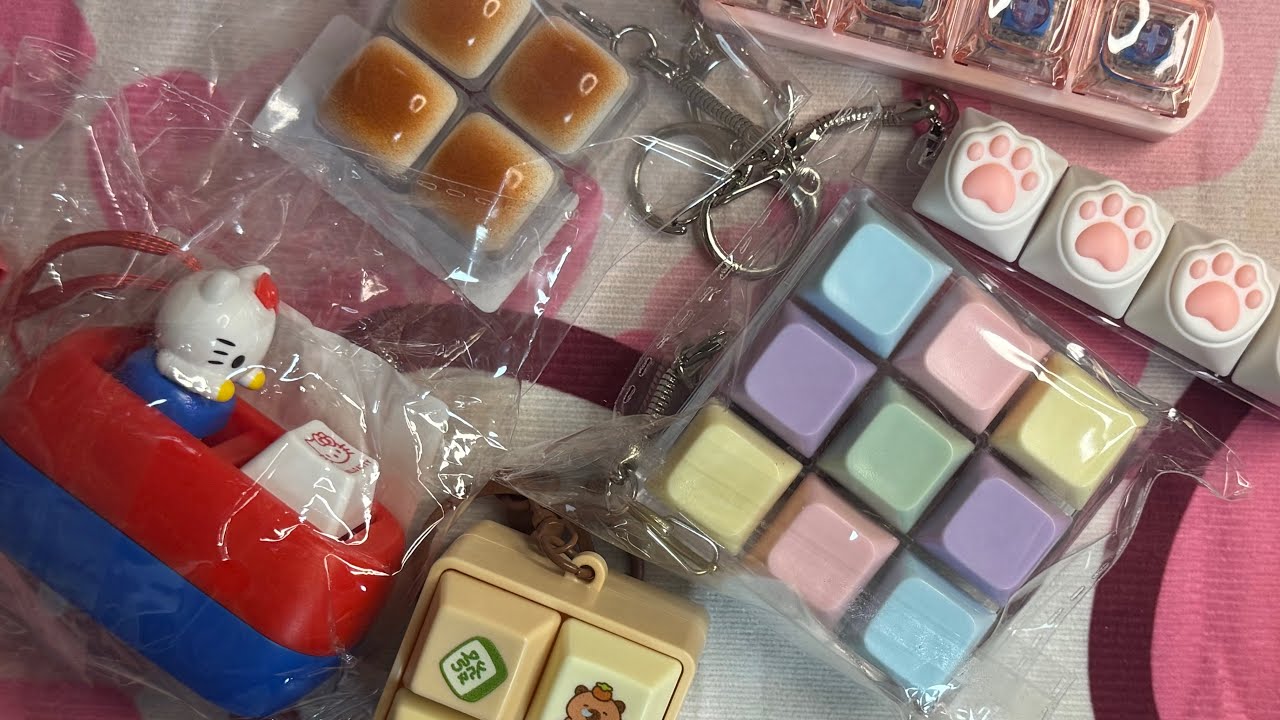 소리 좋은 키캡 키링 찾기/Best Sound Keycap Keychain Review