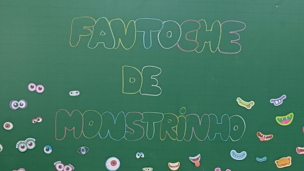 Fantoche de monstrinho