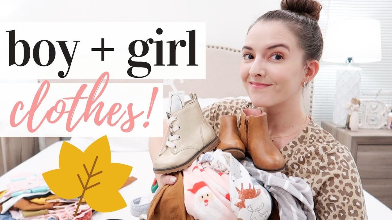 FALL CLOTHING HAUL FOR TODDLER AND BABY | TARGET + CARTER'S HAUL 2020