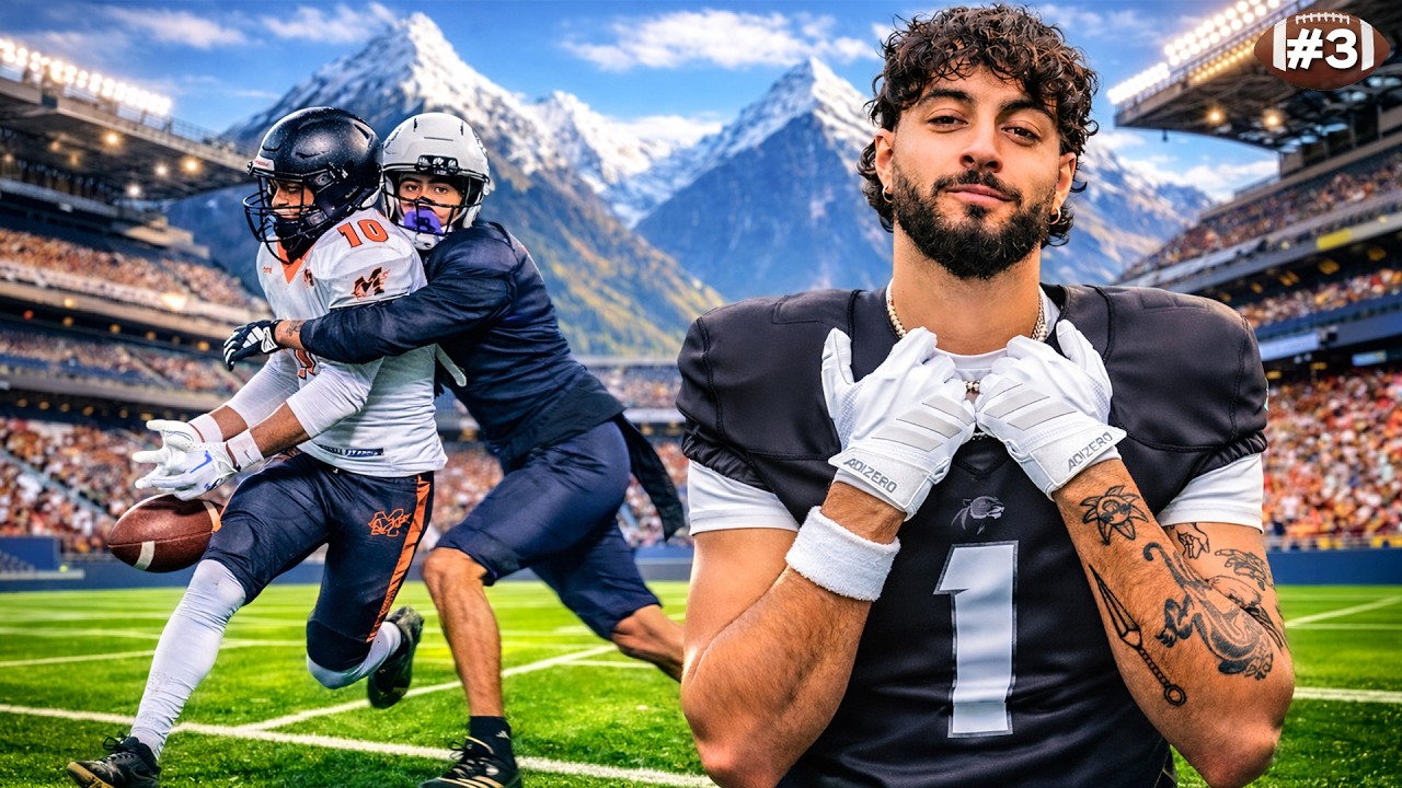 Ma Nouvelle Position au Football Américain 🤯🏈 (vsMétéores)