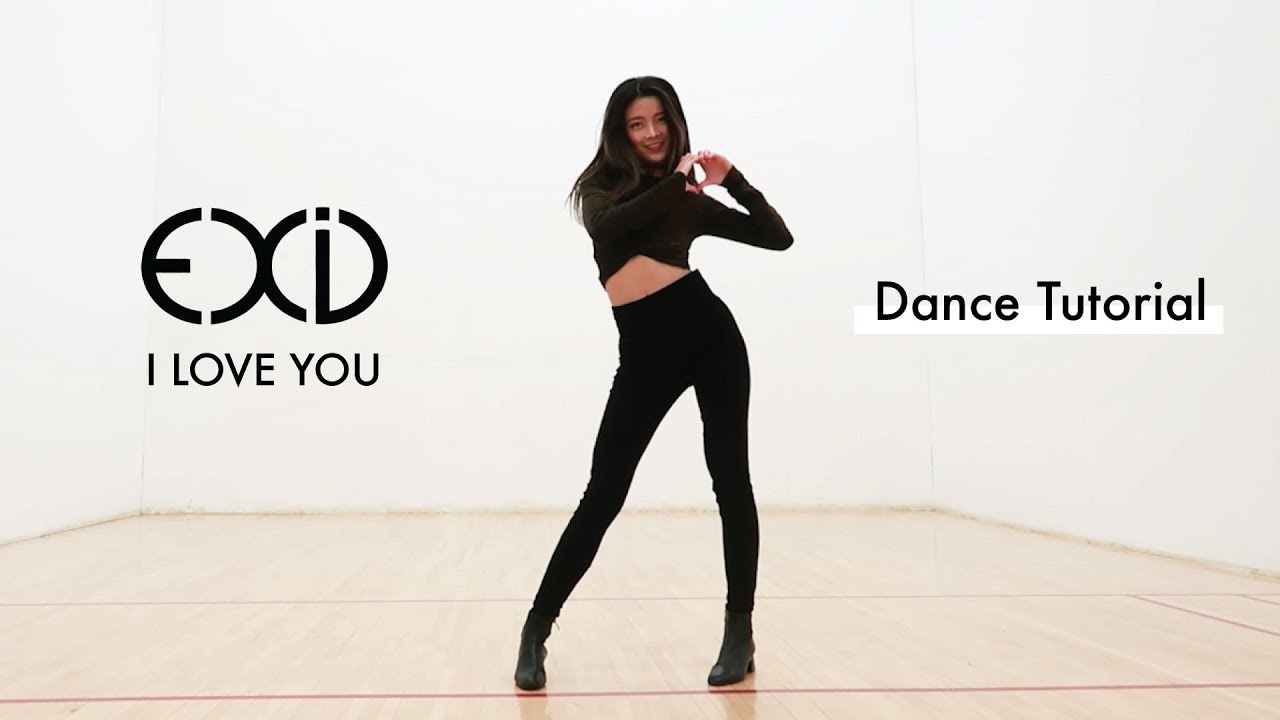 EXID I love You Dance Tutorial Mirrored