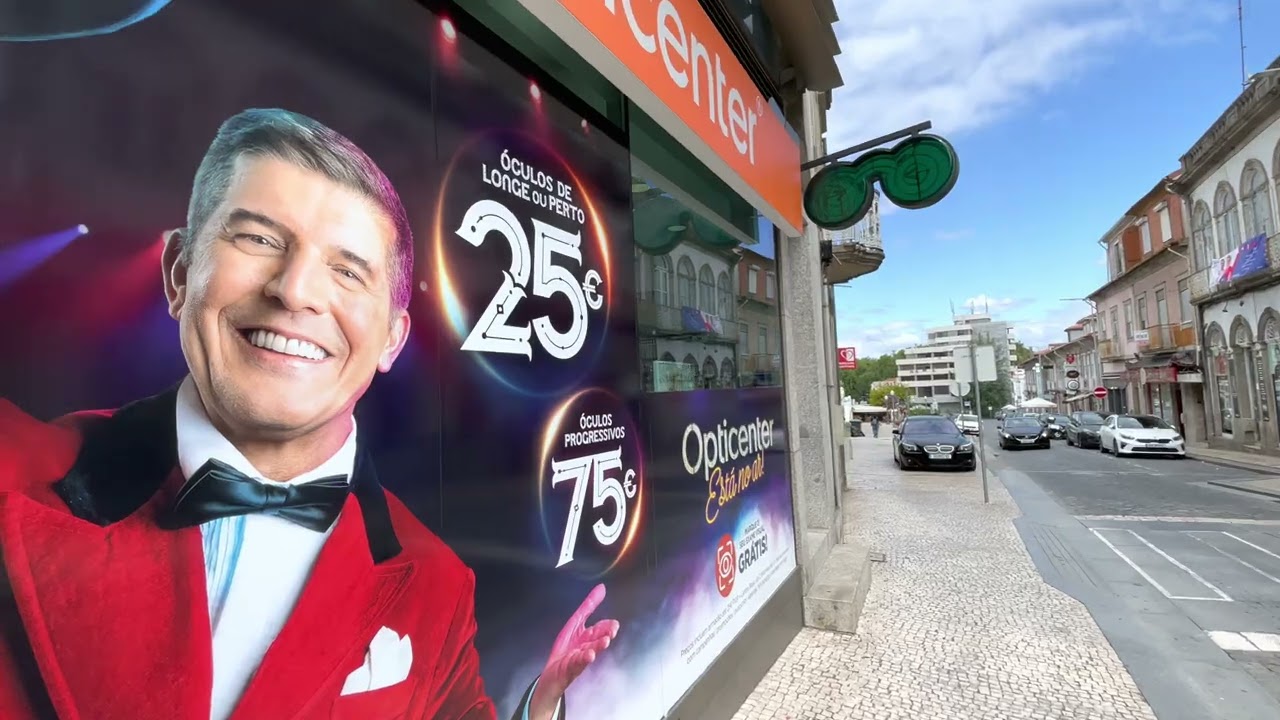 PORTUGAL, SANTO TIRSO - Walking Tour - September 2022 - 4K