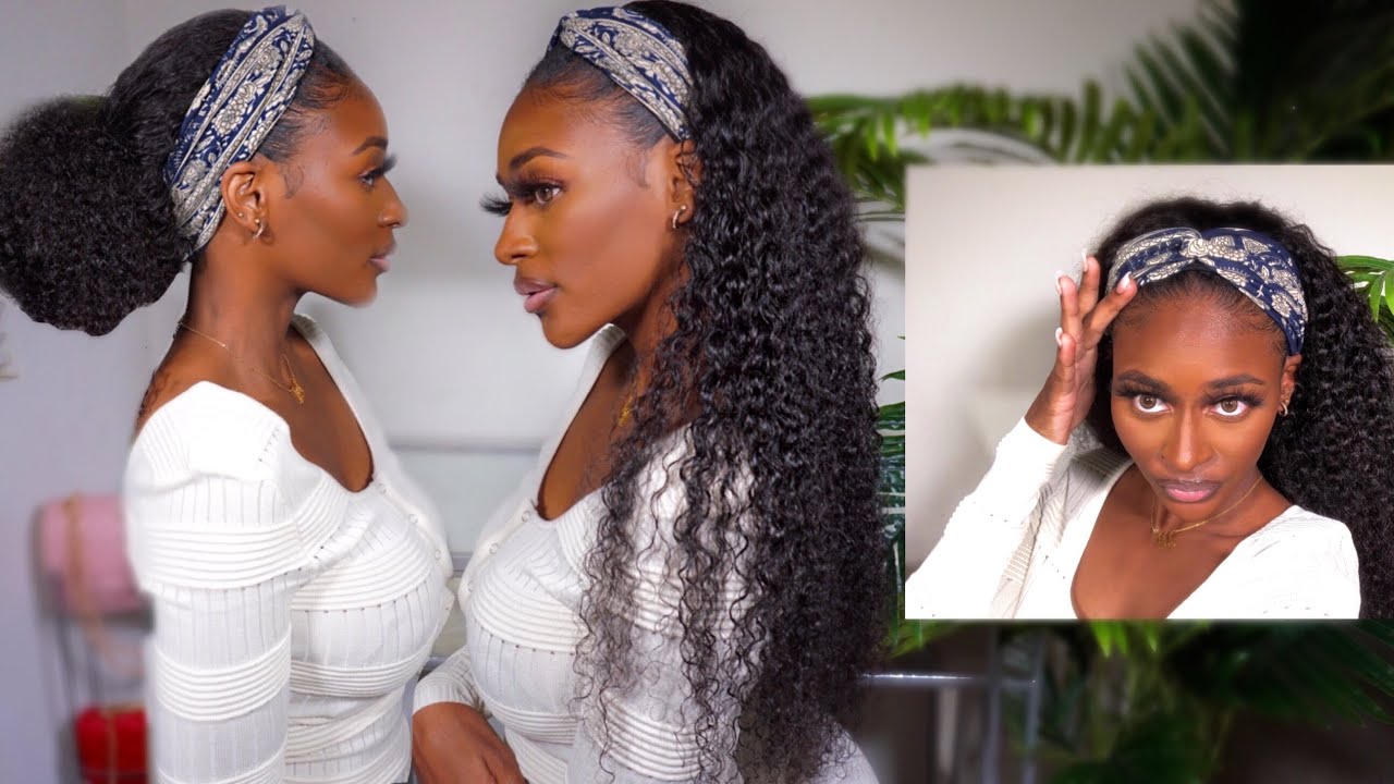 Curly Headband Wig (Beginner Friendly) THROW ON & GO | Natural Hair Protective Style | Asteria Hair
