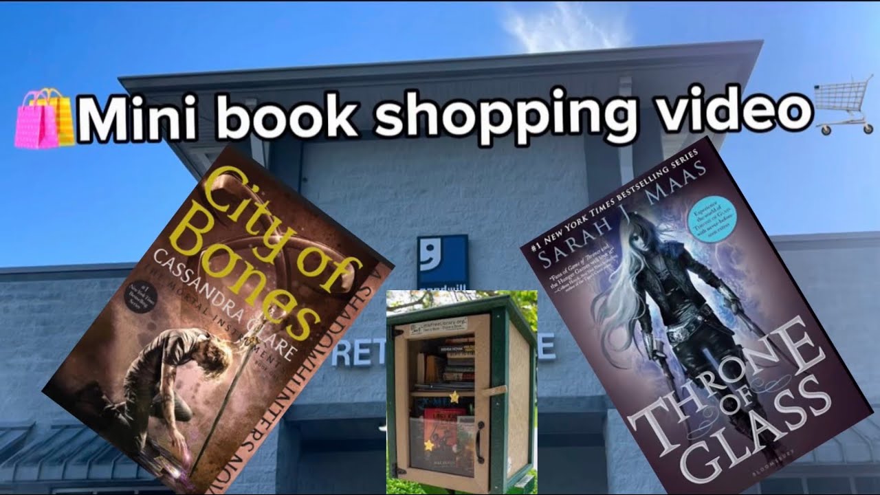 Mini book shopping video! +4 books