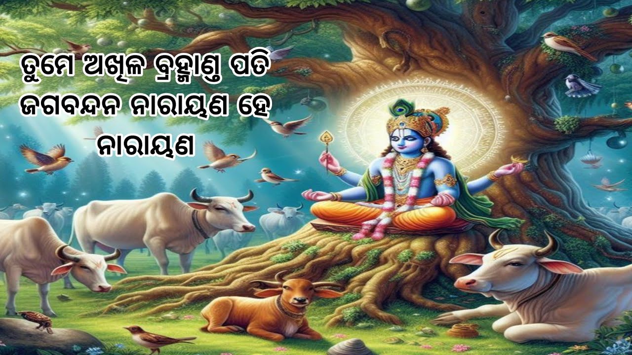 ତୁମେ ଅଖିଳ ବ୍ରହ୍ମାଣ୍ତ ପତି ଜଗବନ୍ଦନ, ନାରାୟଣ ହେ ନାରାୟଣ ।। ଓଡ଼ିଆ ଭଜନ ।।