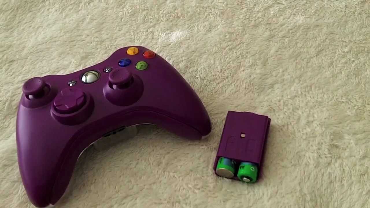 Silent Unboxing/ASMR: Xbox 360 Purple Controller Shell