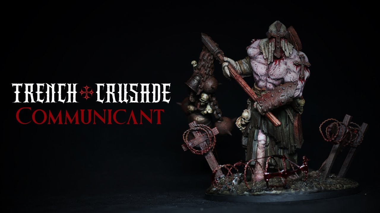 How to Paint Grimdark Trench Crusade - Trench Pilgrims Communicant Using Dry Brushing & Speed Paints