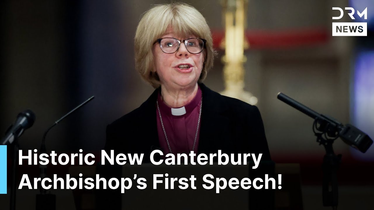 FULL SPEECH: Newly Appointed Archbishop of Canterbury Delivers Inspiring Speech | AK1Z