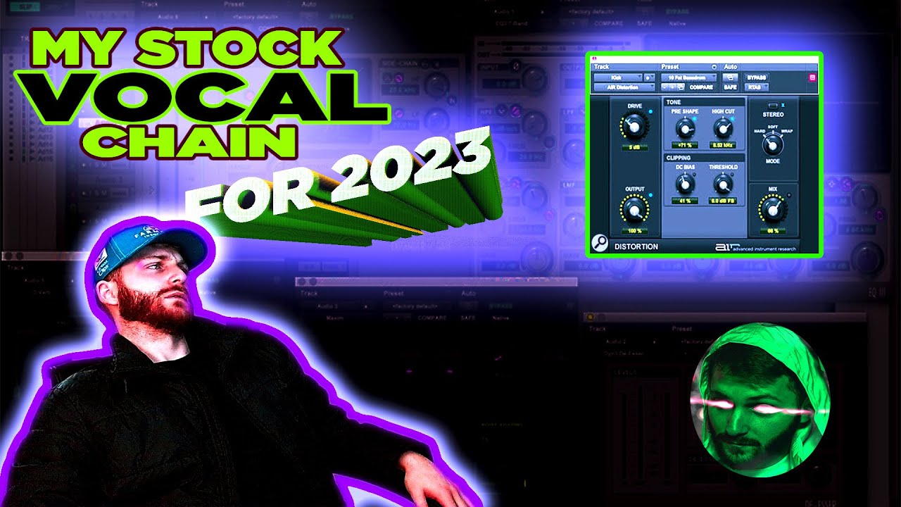 My 2023 Vocal Chain with Stock Plugins ONLY! (Pro Tools)