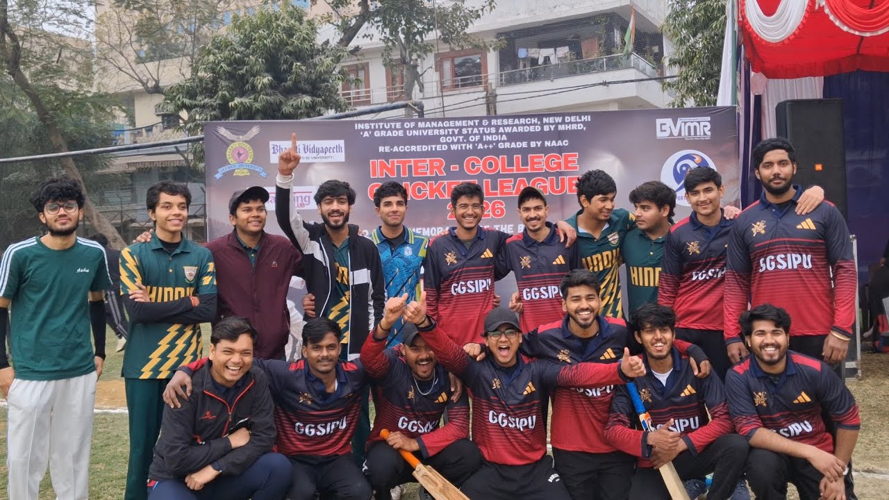 Match 1🏏  | GGSIPU EDC vs Hindu College 