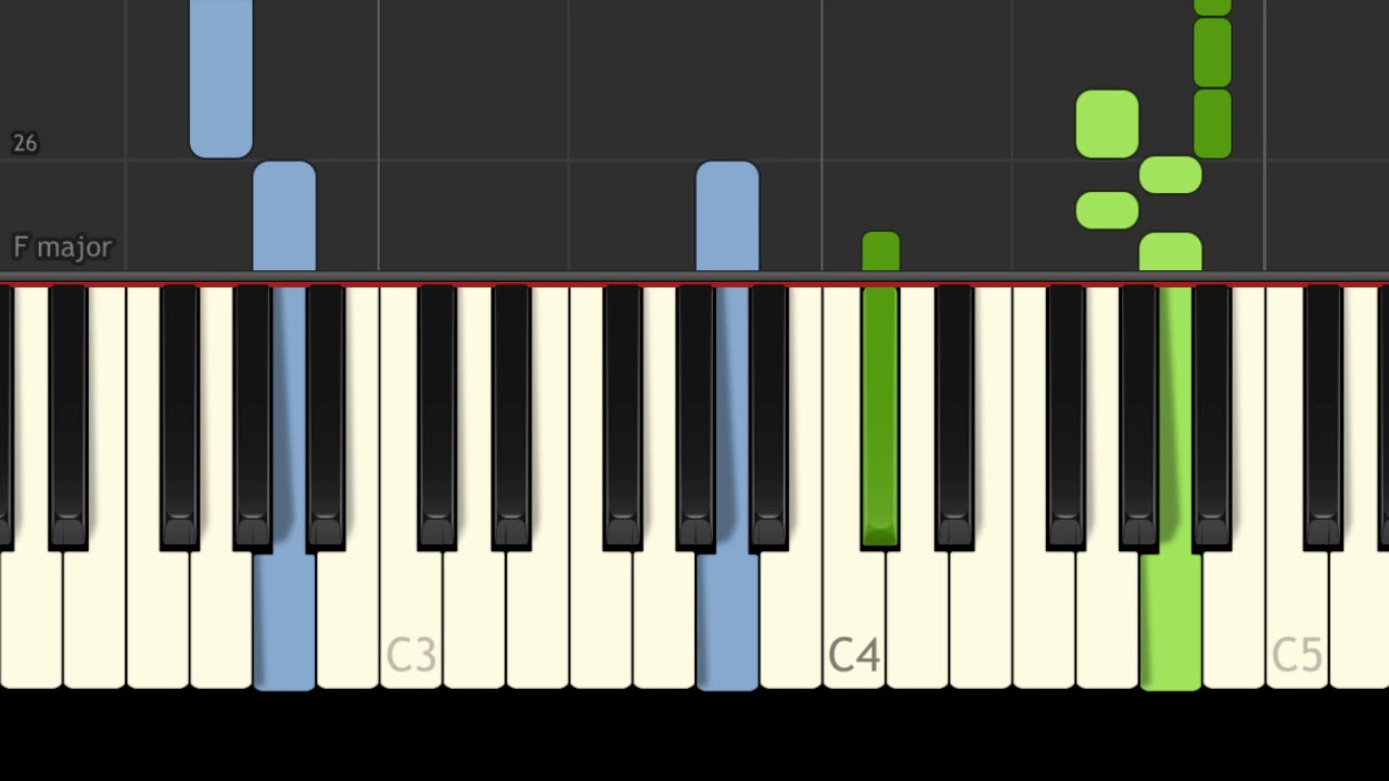 Richie - Hello - Easy Piano Music - EASY SLOW