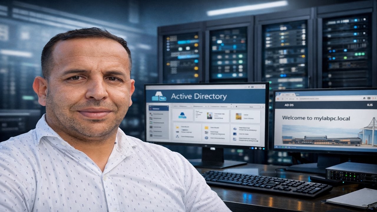 Active Directory Home Lab Project | Windows Server 2022 Domain Controller, DNS, IIS & Windows Client