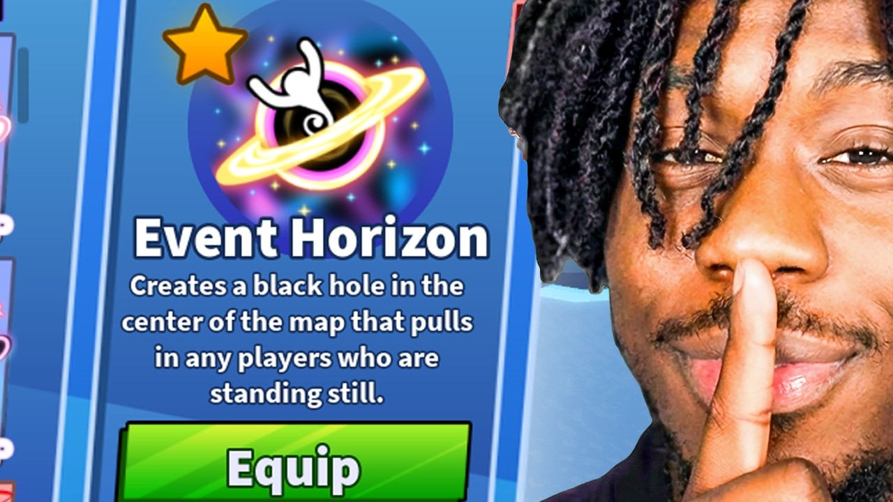 BLADE BALL OWNER gave me THE NEWEST ABILITY *EVENT HORIZON*.. SO OP (Roblox Blade Ball)