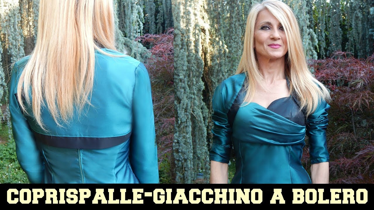 COPRISPALLE /GIACCHINO A BOLERO IN TESSUTO -  NUNZIA VALENTI