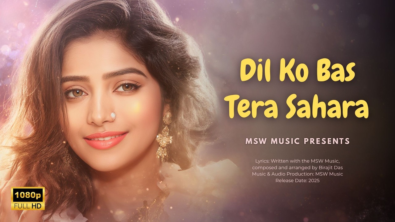 Dil Ko Bas Tera Sahara | Heart Touching Romantic Hindi Song