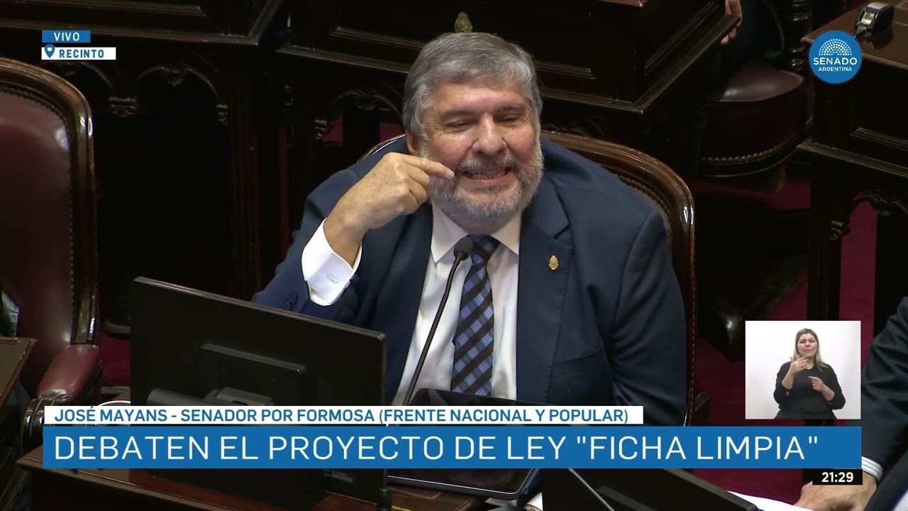 SENADOR JOSÉ MAYANS 7 - SESIÓN ORDINARIA 07-05-25