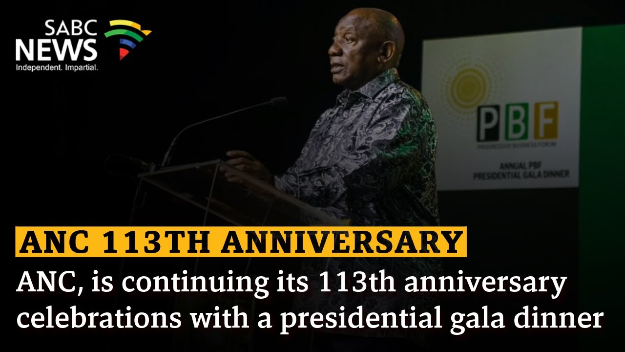 ANC 113th Anniversary | Presidential Gala dinner