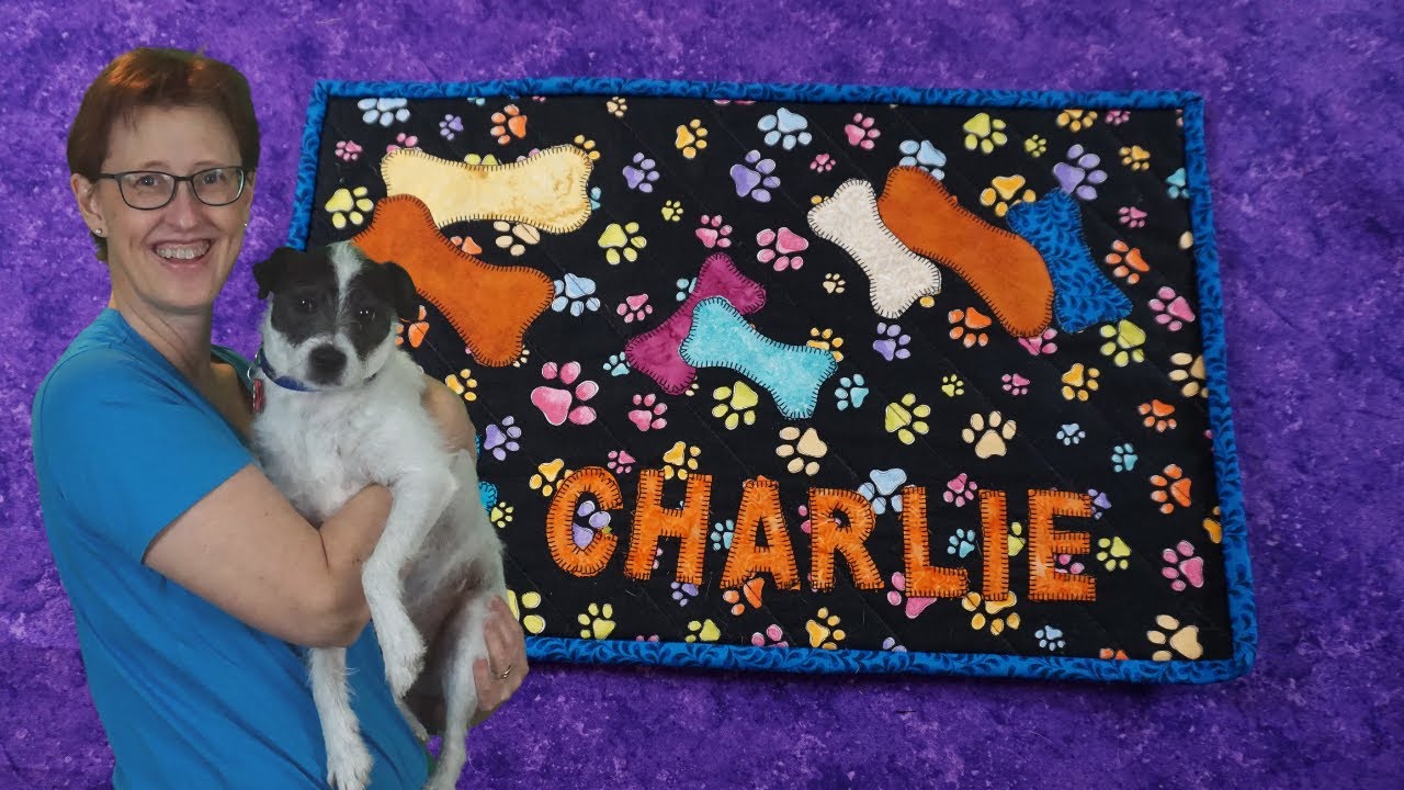 Make a Quilted Pet Placemat