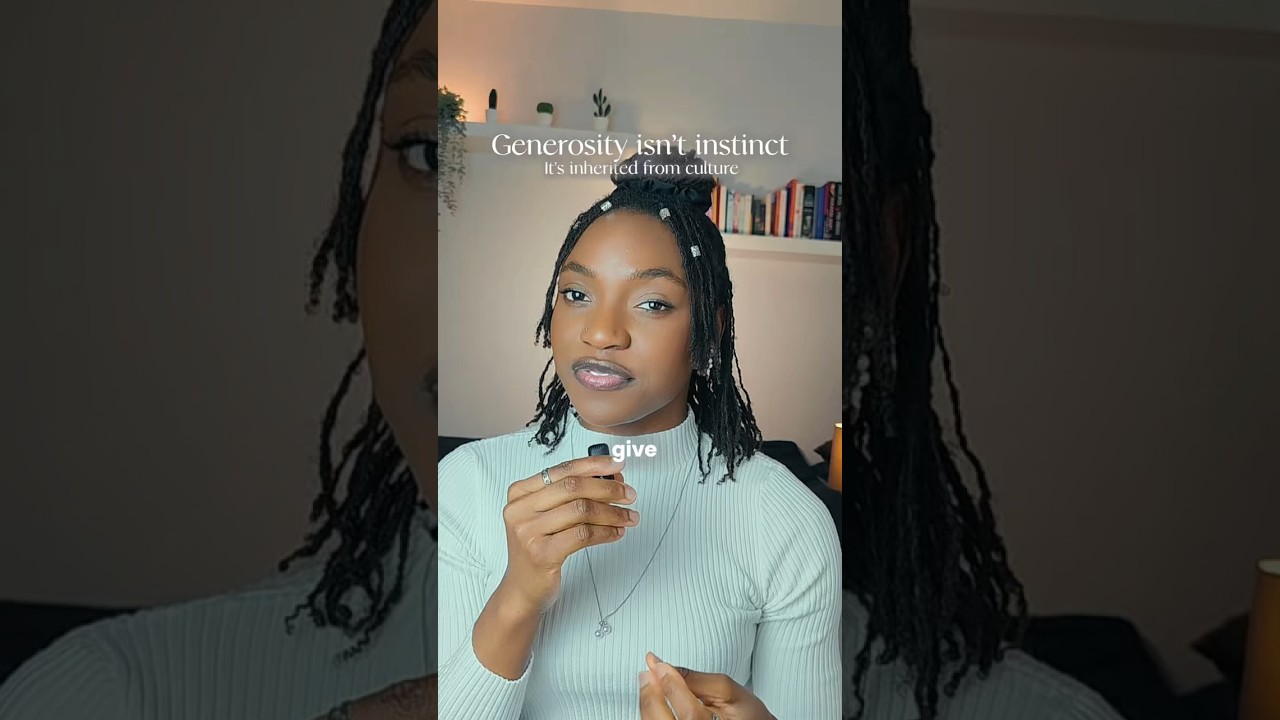 Действительно ли щедрость &mdash; это черта характера&hellip; Или это то, что мы наследуем от культуры?