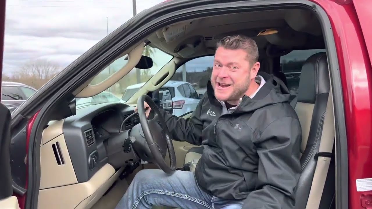 WOW we got a RARE southern owned 2005 Ford Excursion Eddie Bauer V10!!