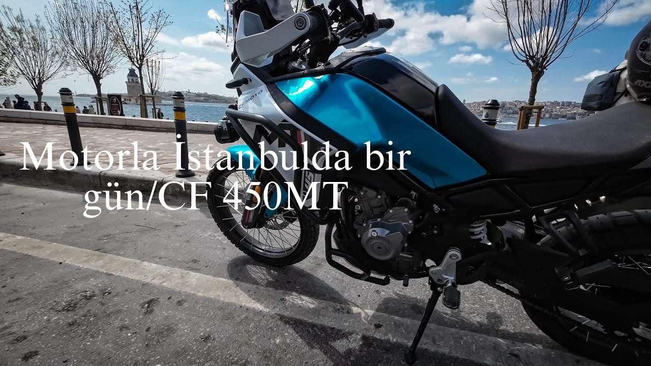 Motorla İstanbul da bir Gün/ CF Moto 450 MT/ Motorla Şehir içi Sürüş