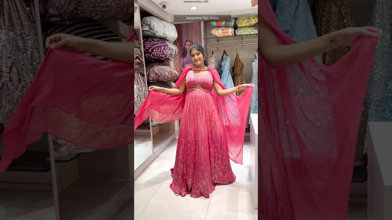 Actress Anupama Dress Vibe✨#neerus #fashion #lifestyle #lehanga #dress #frock #saree #fashionblogger