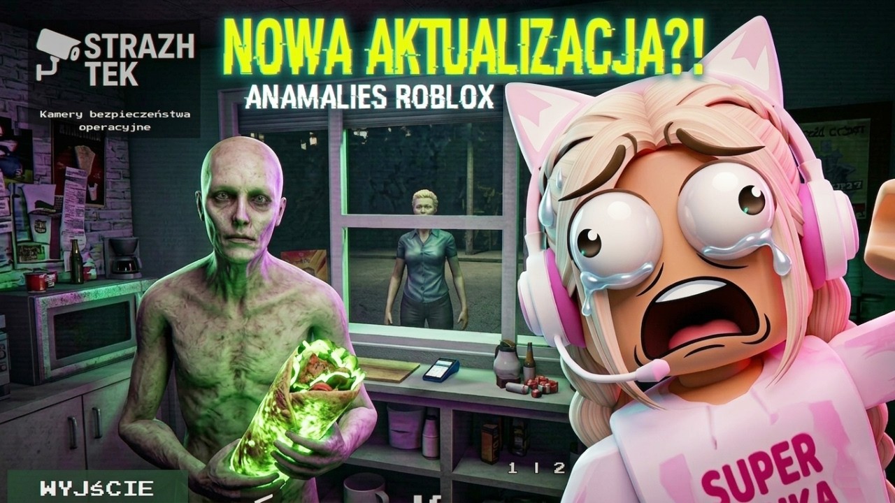 NOWA AKTUALIZACJA MNIE PRZERAZIŁA! Shawarma Kiosk: the ANOMALY [horror] Roblox
