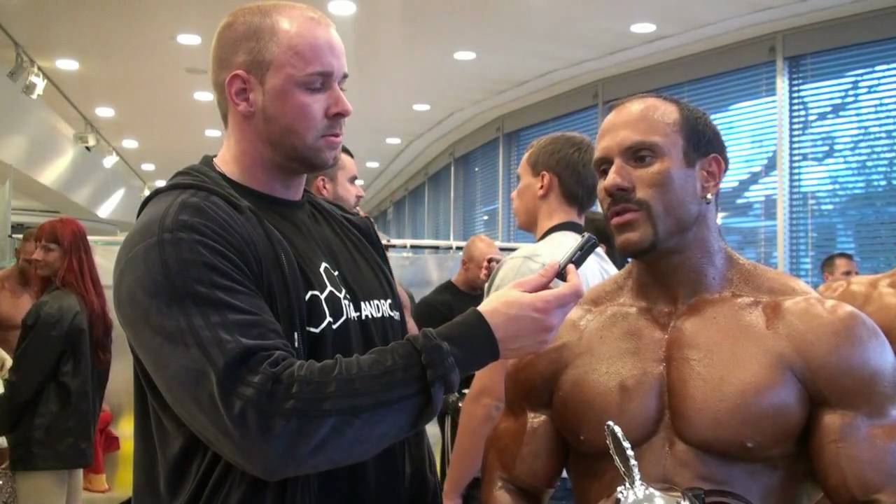 Steve Benthin Heavyweightcup 2010 Germany 1st Place Posing Interview