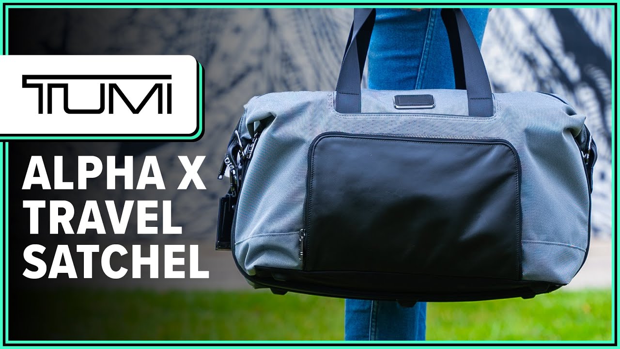 TUMI Alpha X Double Expansion Travel Satchel Review (2 Weeks of Use)
