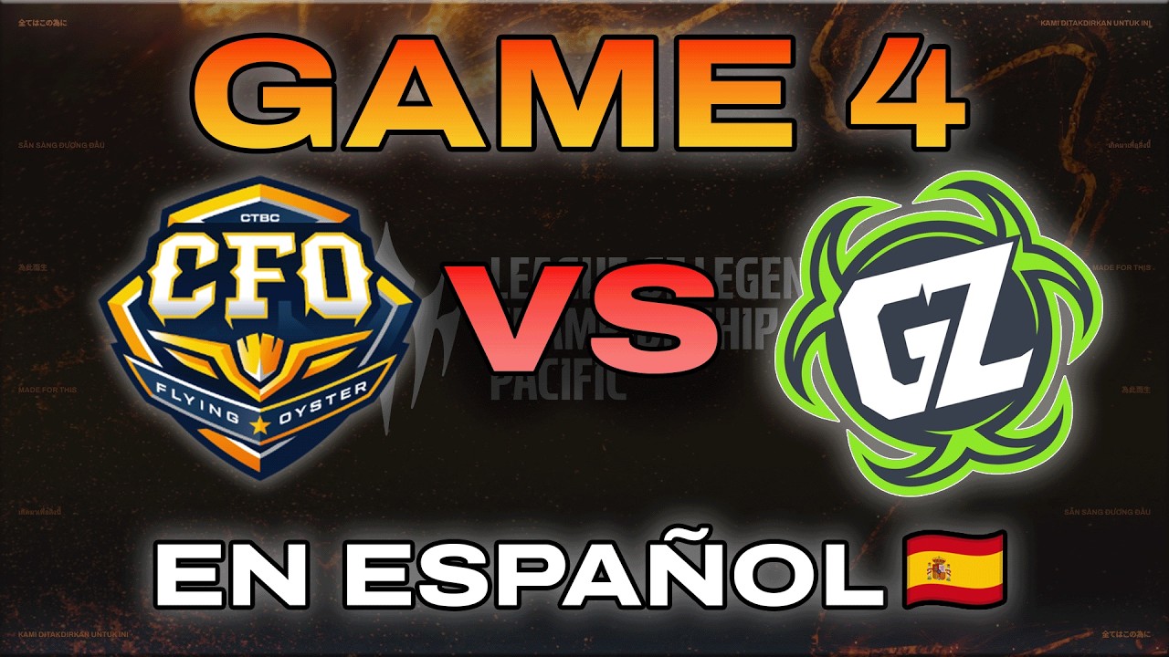 DOGGO pickea SMOLDER | CFO vs GZ game 4| LCP en ESPAÑOL 2026 PLAYOFFS split 1