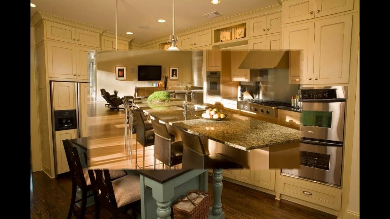 Küche wohnzimmer design ideen