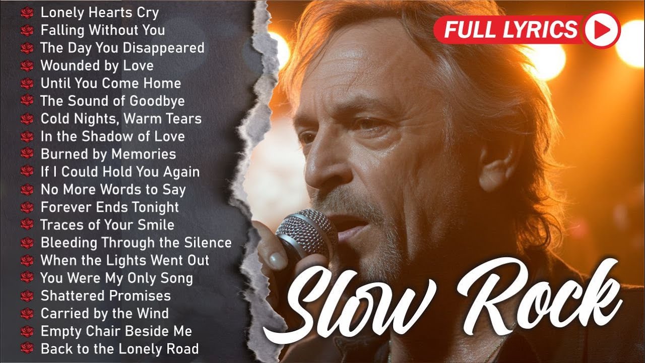 Emotional Rock Evenings 🎸 Relaxing Slow Rock Ballads Playlist