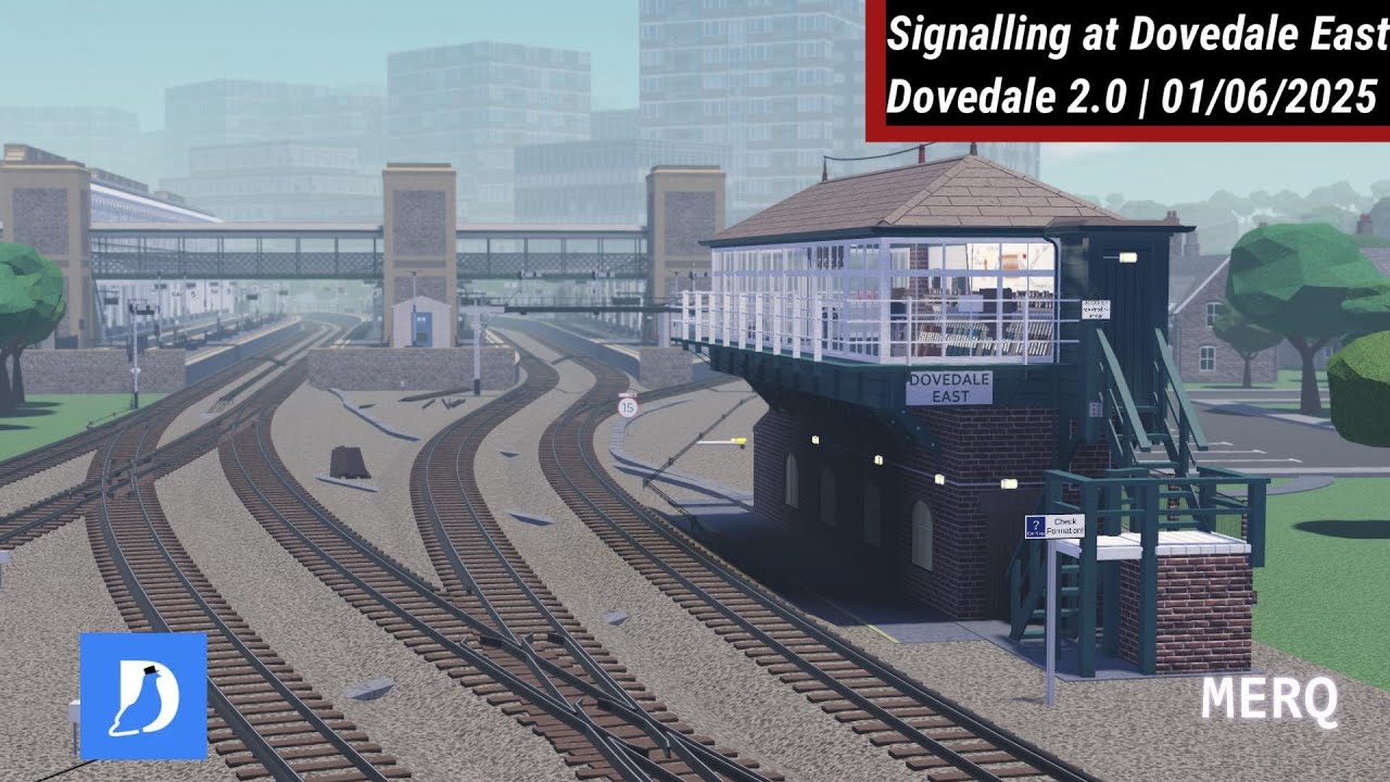 Dovedale Railway 2.0 Roblox | Signalling at Dovedale East | 01/06/2025