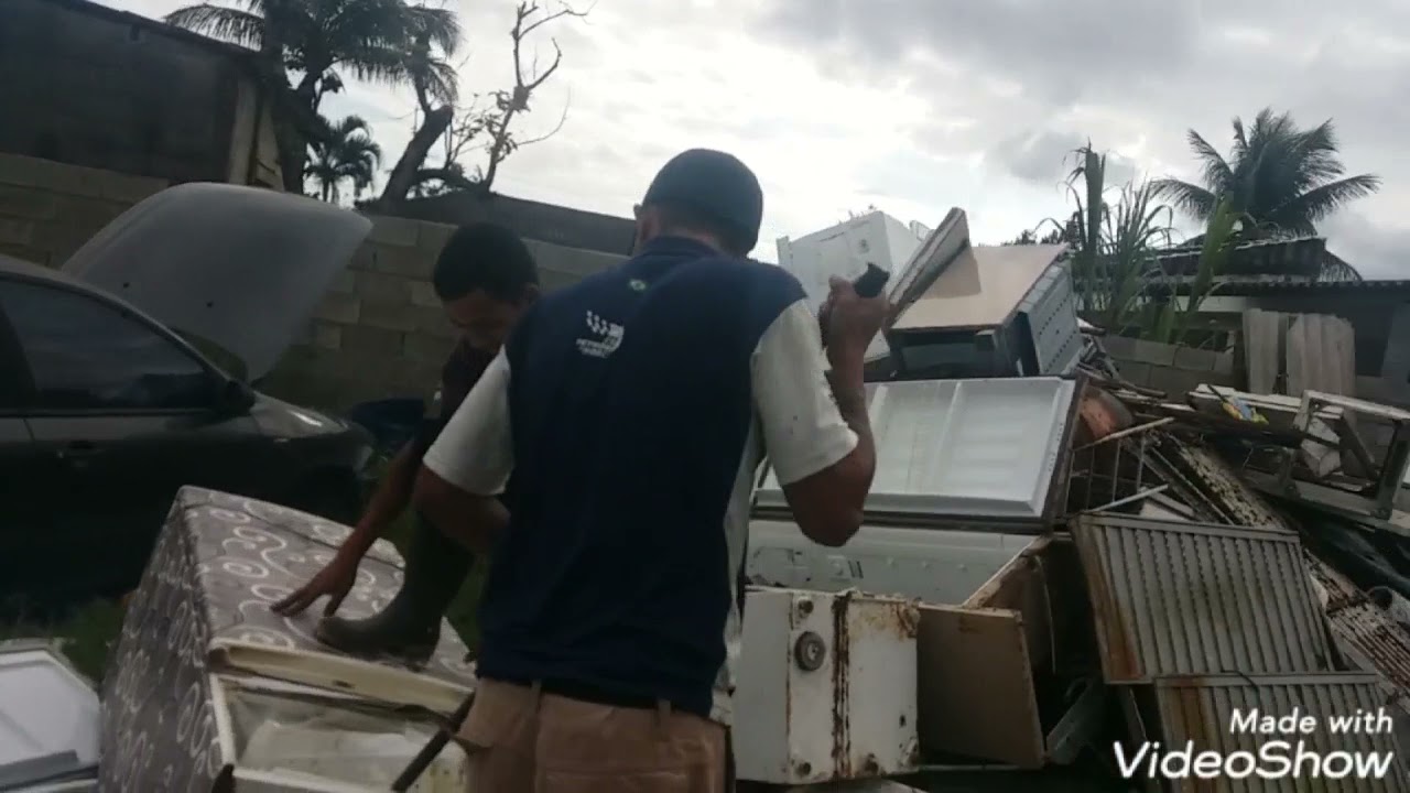 QUANTO VALE A GELADEIRA NO FERRO VELHO 🤑♻️ #reciclagem #sucata #geladeira