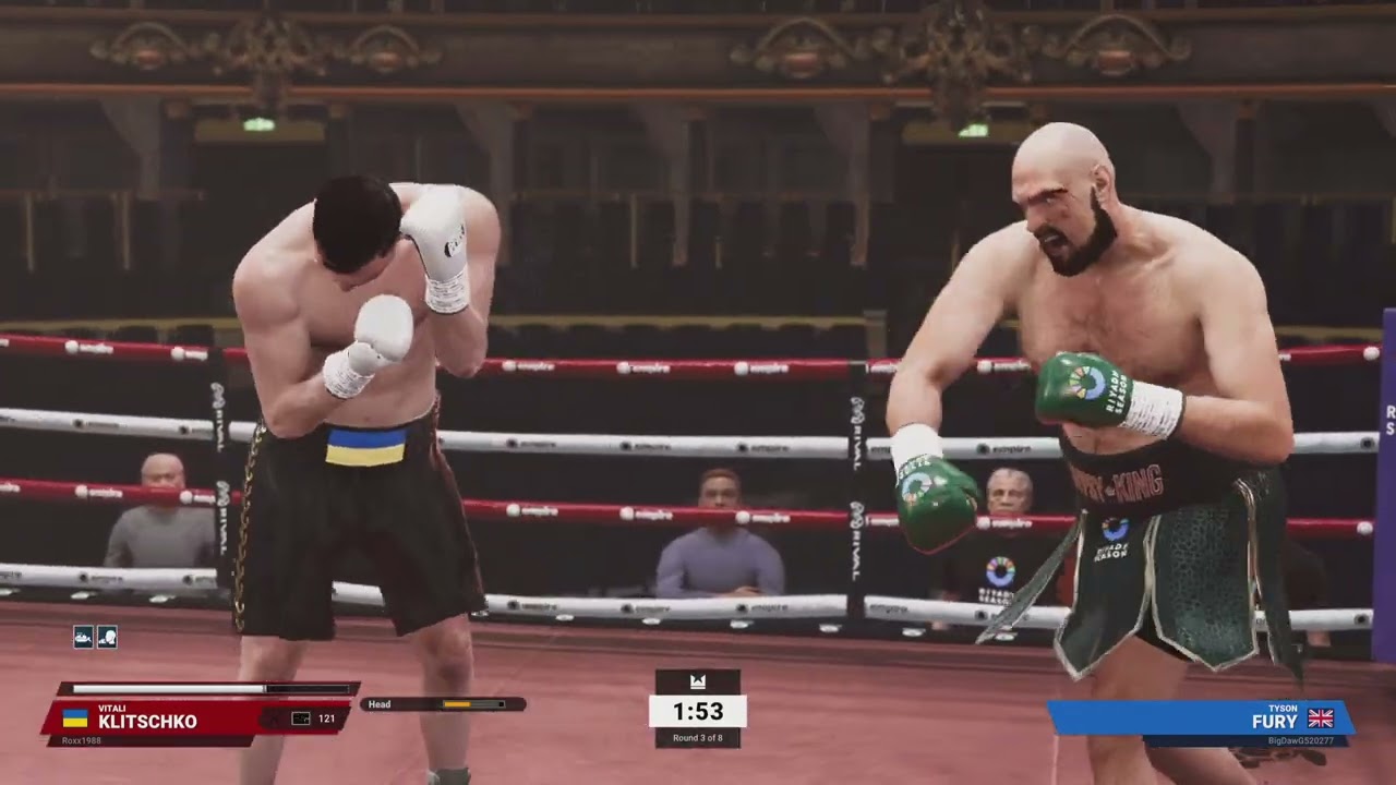 Hit boxes undisputed boxing