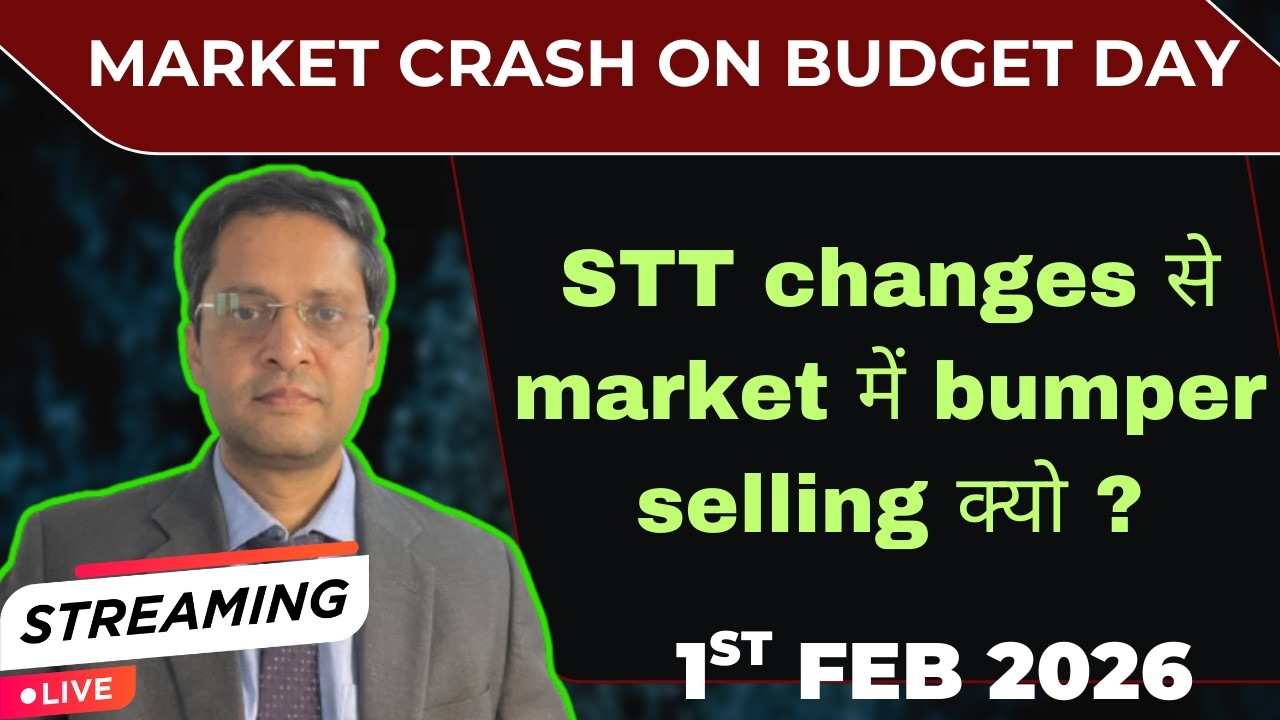 Big fall in markets on Budget day|Budget 2026 detailed analysis|Budget latest news|Nifty|banknifty