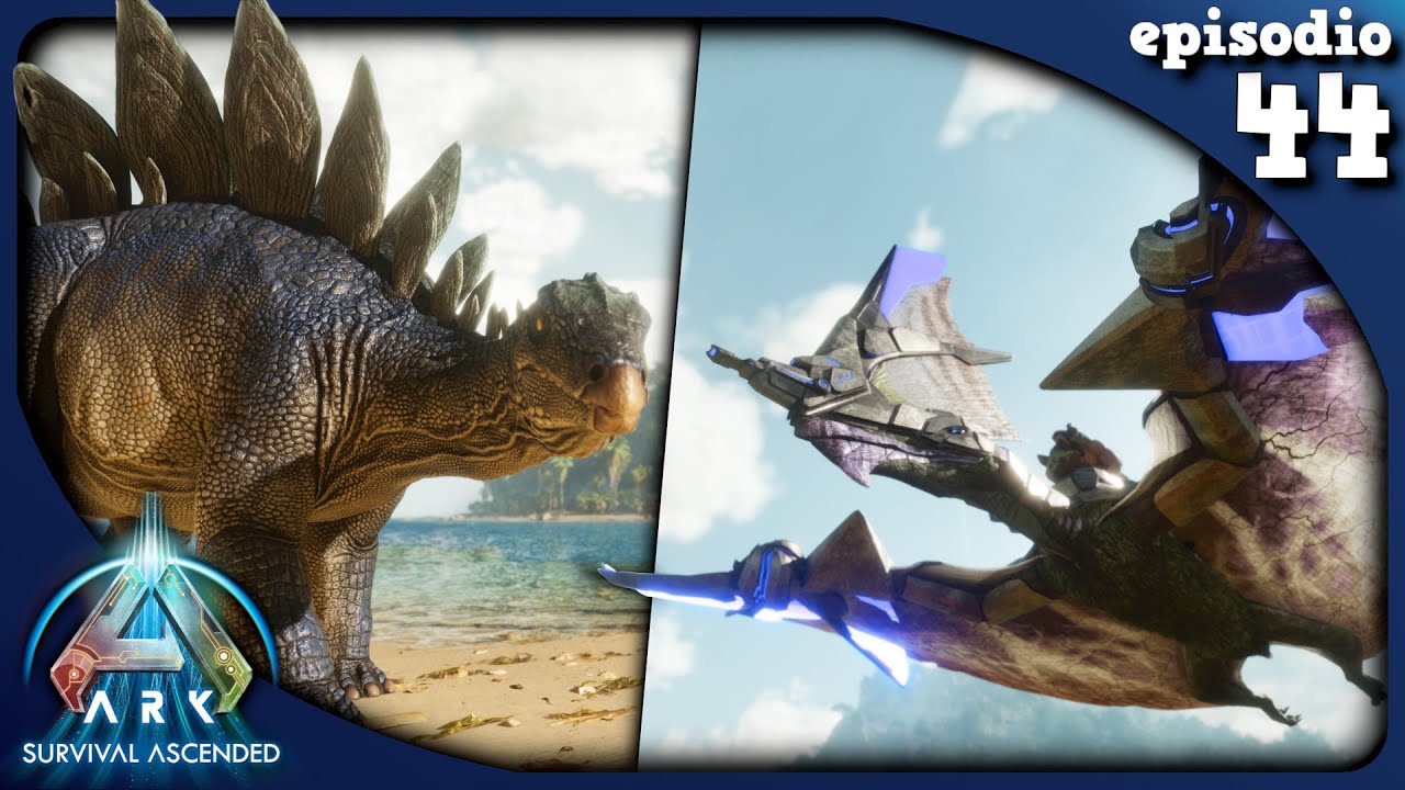 STEGOSAURO da BATTAGLIA e TAPEJARA TEK ! - Ark Survival Ascended | The Island | EP.44