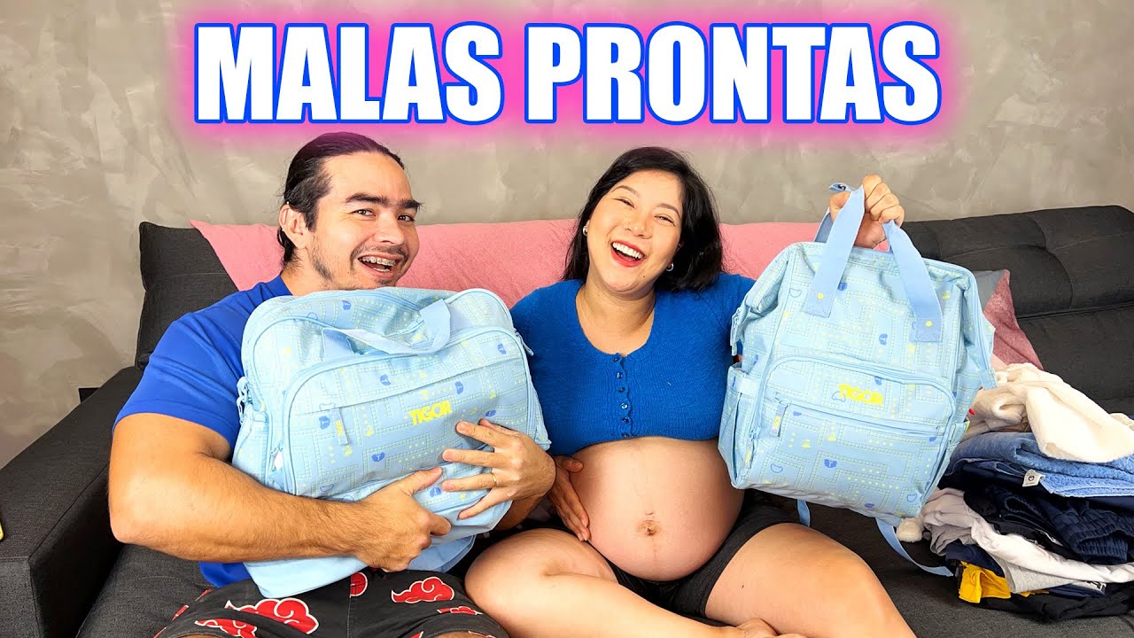 RENAN JÁ PODE NASCER! - Malas Prontas | Família Maromba