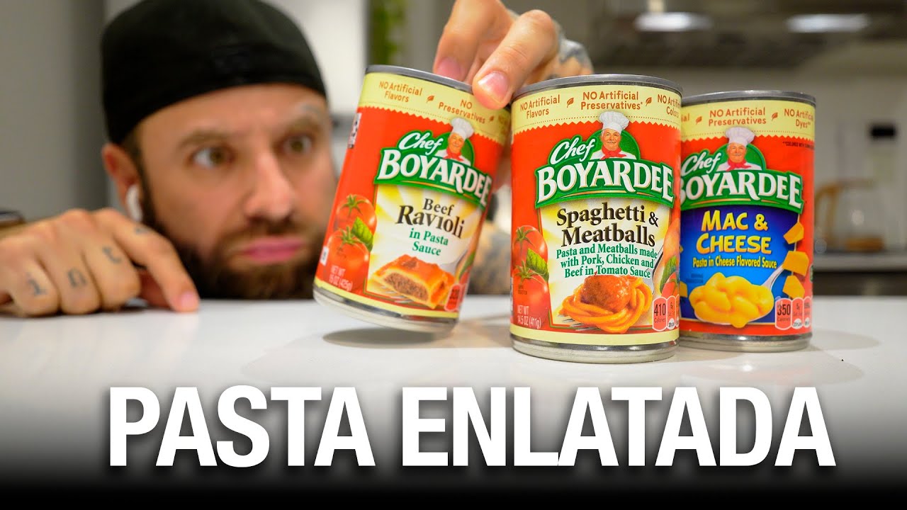 Bajoneando PASTA ENLATADA
