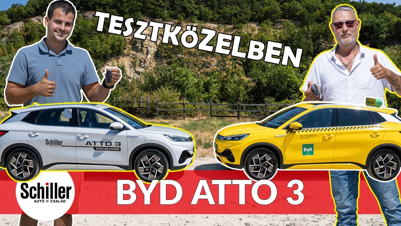 A legjobb városi elektromos #Taxi  - BYD Atto3 Tesztközelben