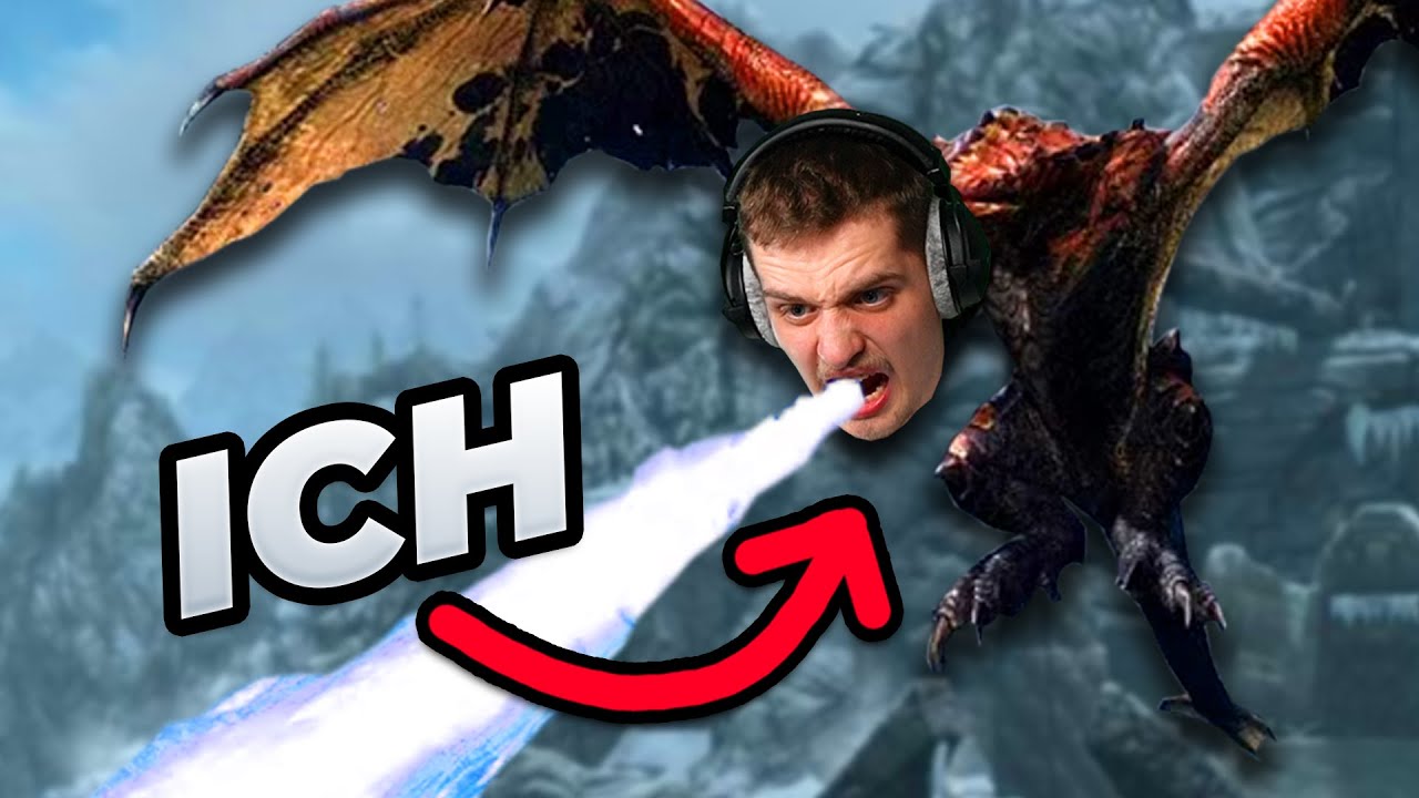 Wie ich zum DRACHEN in Skyrim geworden bin...