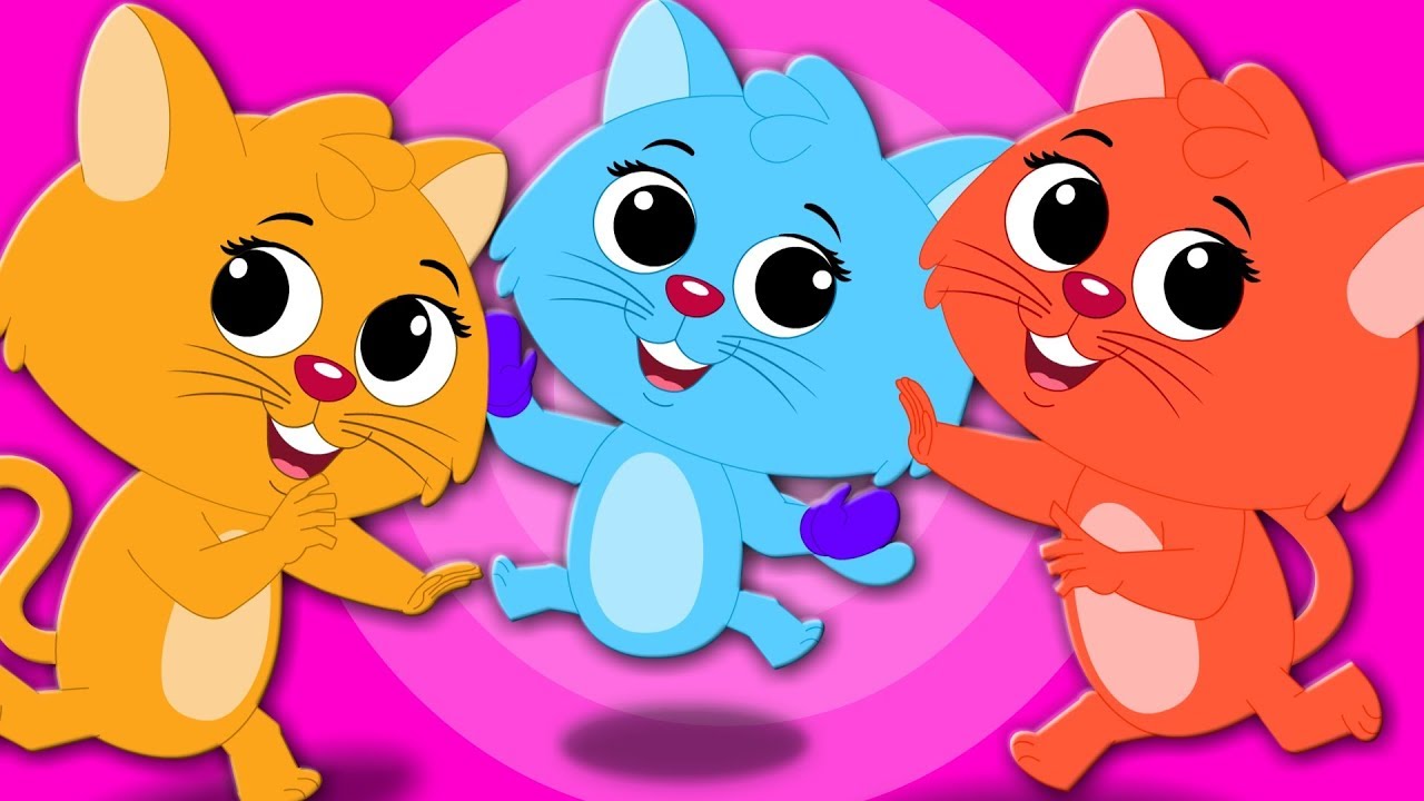 Three Little Kittens | Kindergarten Nursery Rhymes by Kids Tv
