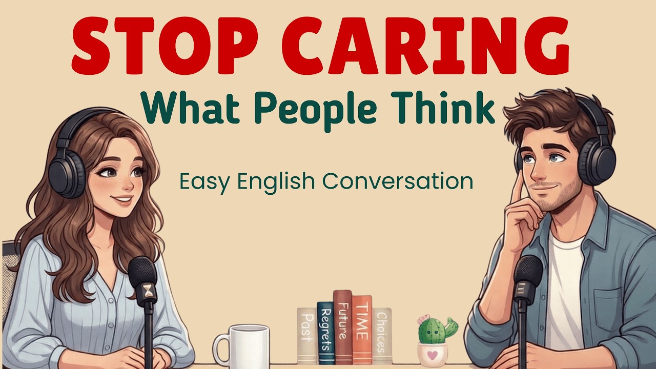 Why We Care Too Much & How to Stop It | English Podcast For Easy English Conversation