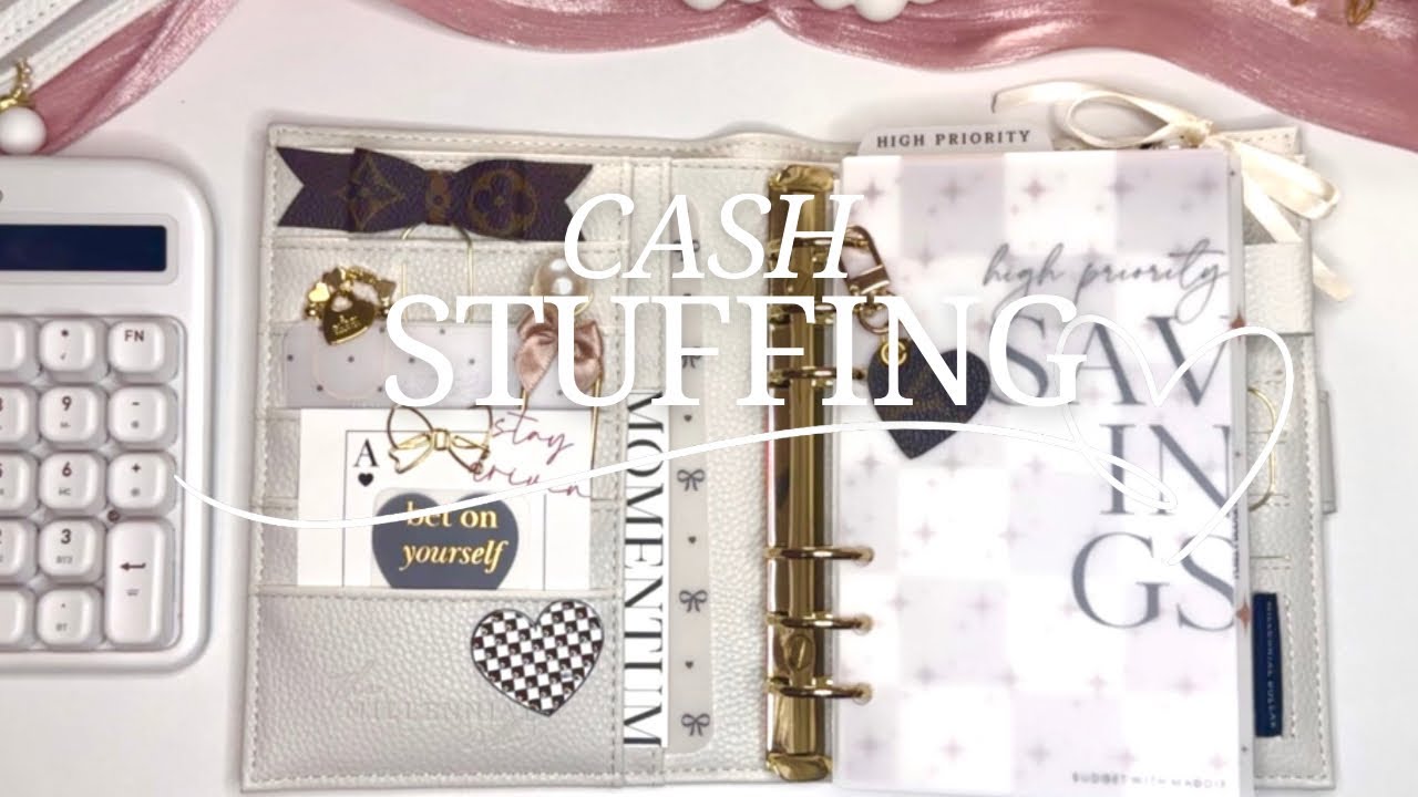 Cash Stuffing $1463 | High & Low Priority | Pet & Home | Holiday & Business