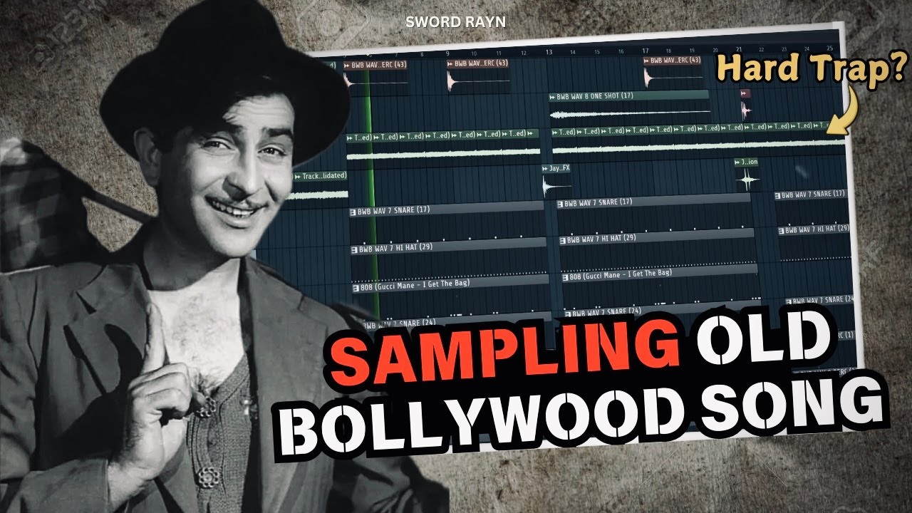 Sampling Old Indian Bollywood Song to Hard Trap Banger🔥 In Fl Studio From Scratch (Hindi)