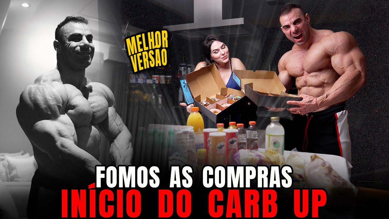 INÍCIO DO CARB UP! FOMOS AS COMPRAS | RAFAEL BRANDÃO