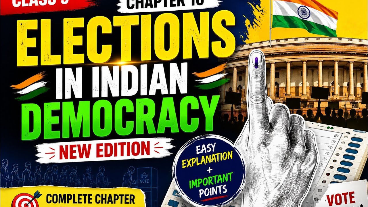 Class 9th Ch 10- Elections In Indian Democracy (ncert line by line)