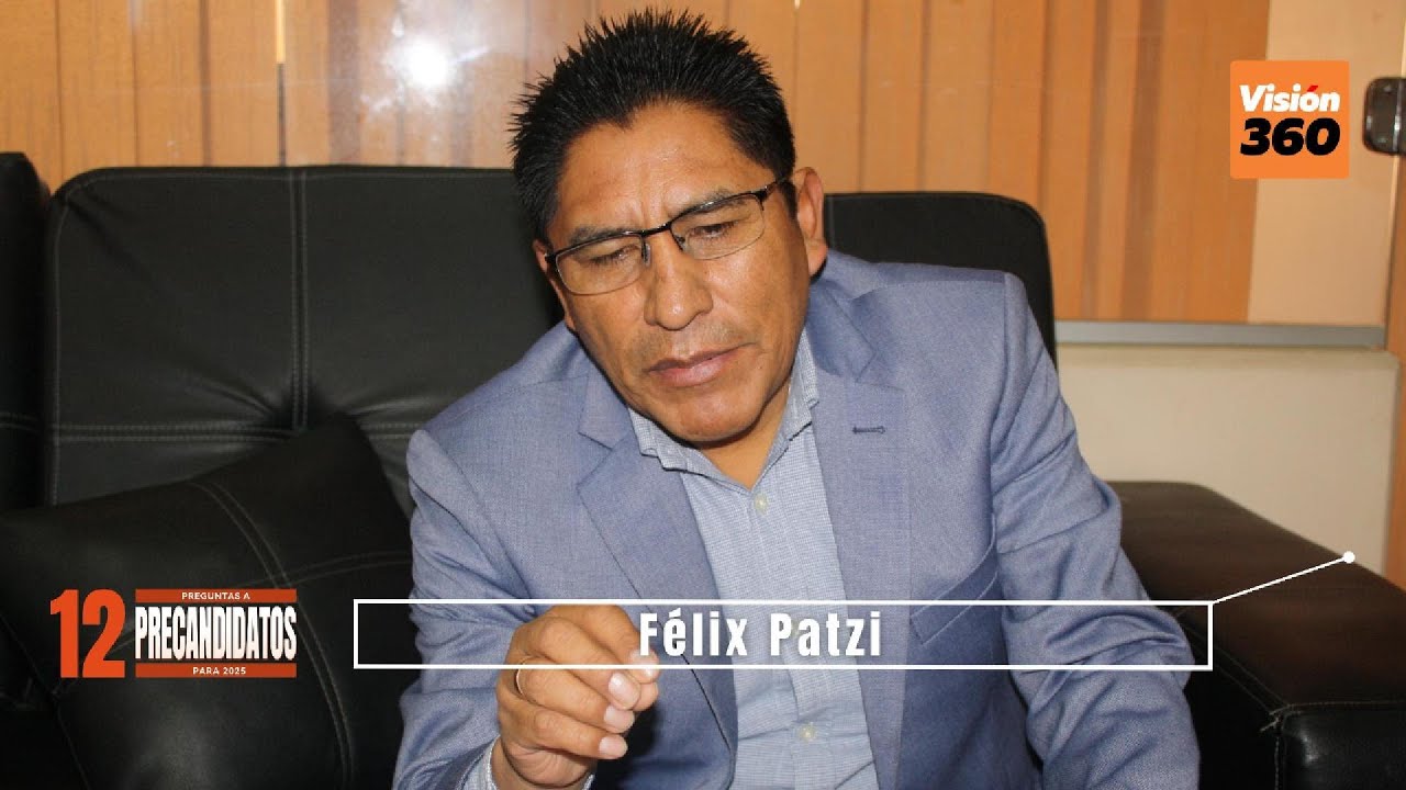 12 Preguntas a precandidatos para 2025 - Félix Patzi.